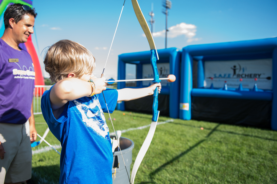 Hoverball Archery - Air Bounce Inflatables & Party Rentals 