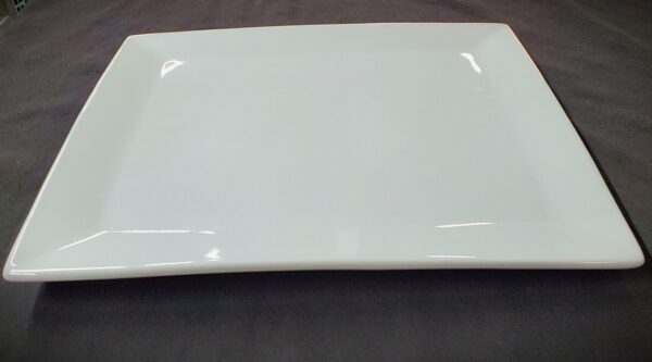 11x13 White China Square Platter - Image 4