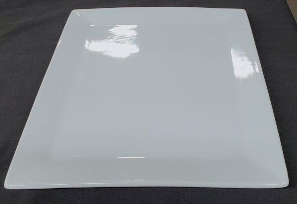 11x13 White China Square Platter - Image 3