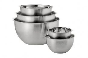 Large Metal Serving Bowls