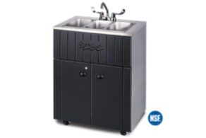 Triple Portable Sink