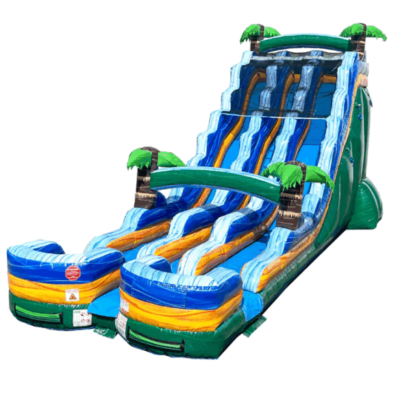 24' Tropicana Dual Lane Slide DRY