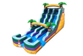 18' Yellow Twin DRY Slide